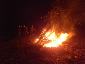 Bonfire Night at La Giraudiere