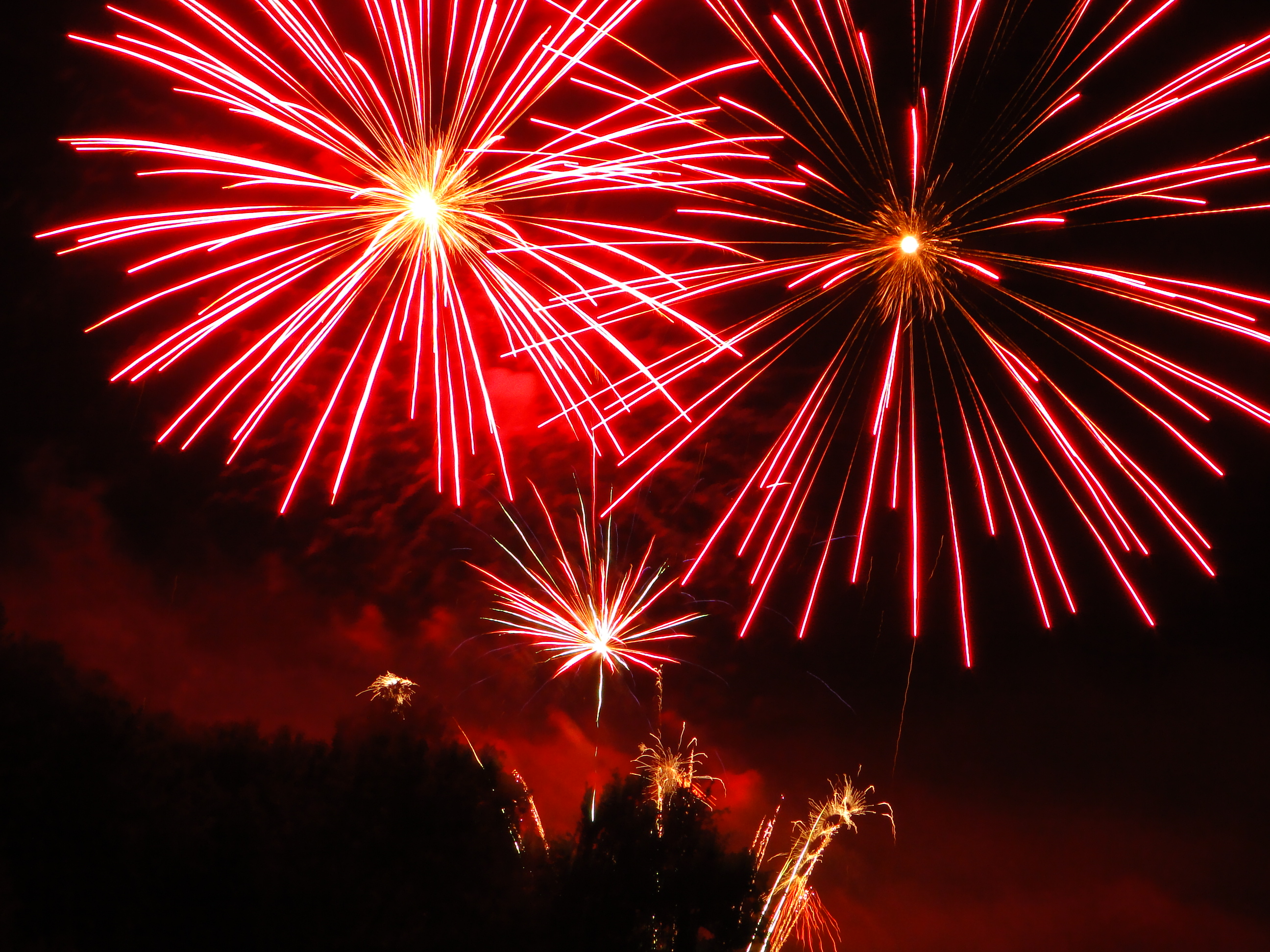 Bastille Day by Brossac Lake